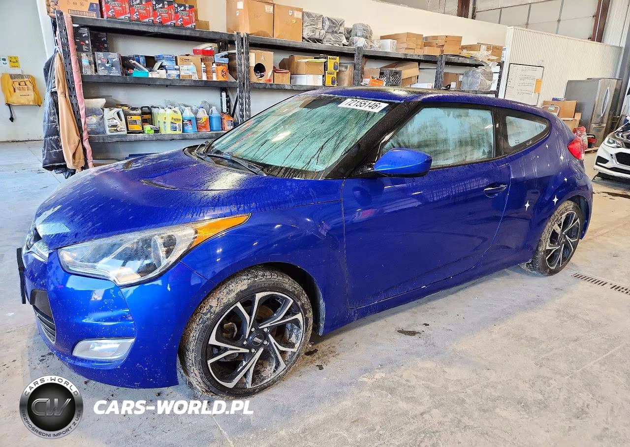 2013 Hyundai Veloster Base VIN:KMHTC6AD8DU170707 - 1