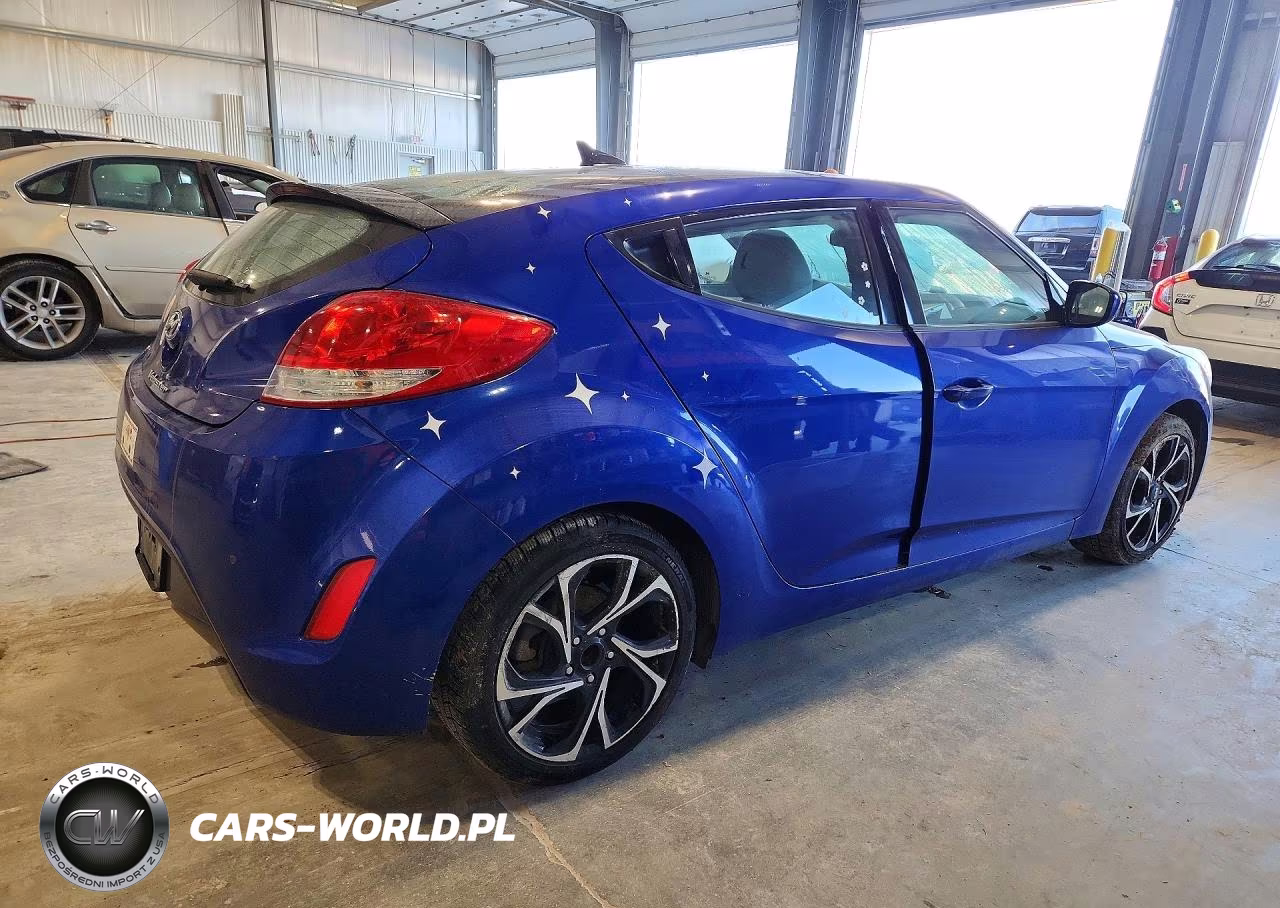 2013 Hyundai Veloster Base VIN:KMHTC6AD8DU170707 - 3