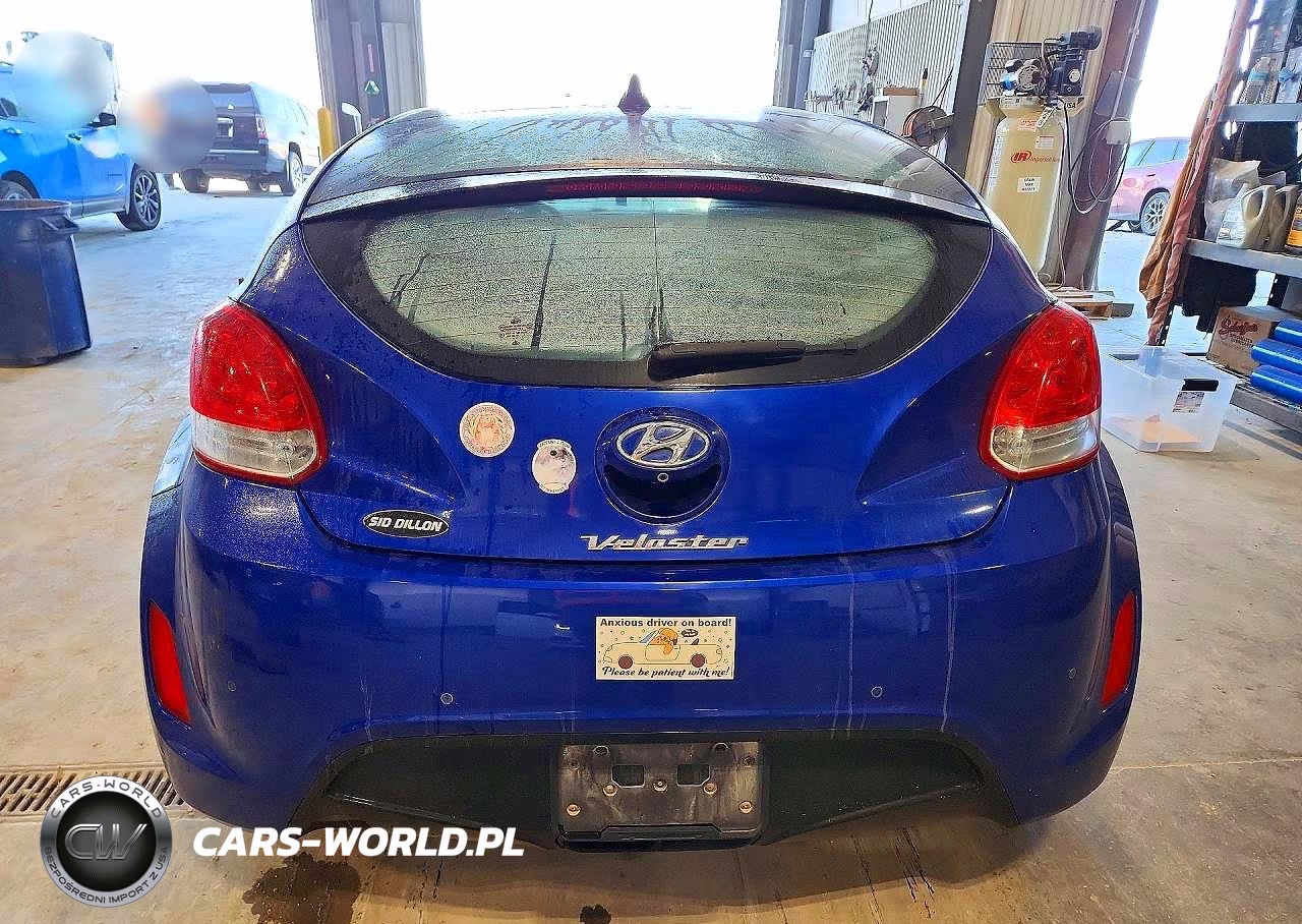 2013 Hyundai Veloster Base VIN:KMHTC6AD8DU170707 - 6