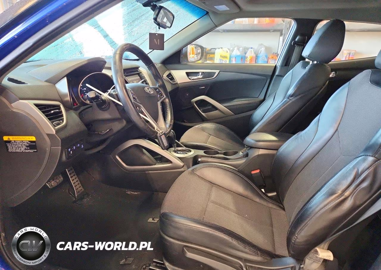 2013 Hyundai Veloster Base VIN:KMHTC6AD8DU170707 - 7