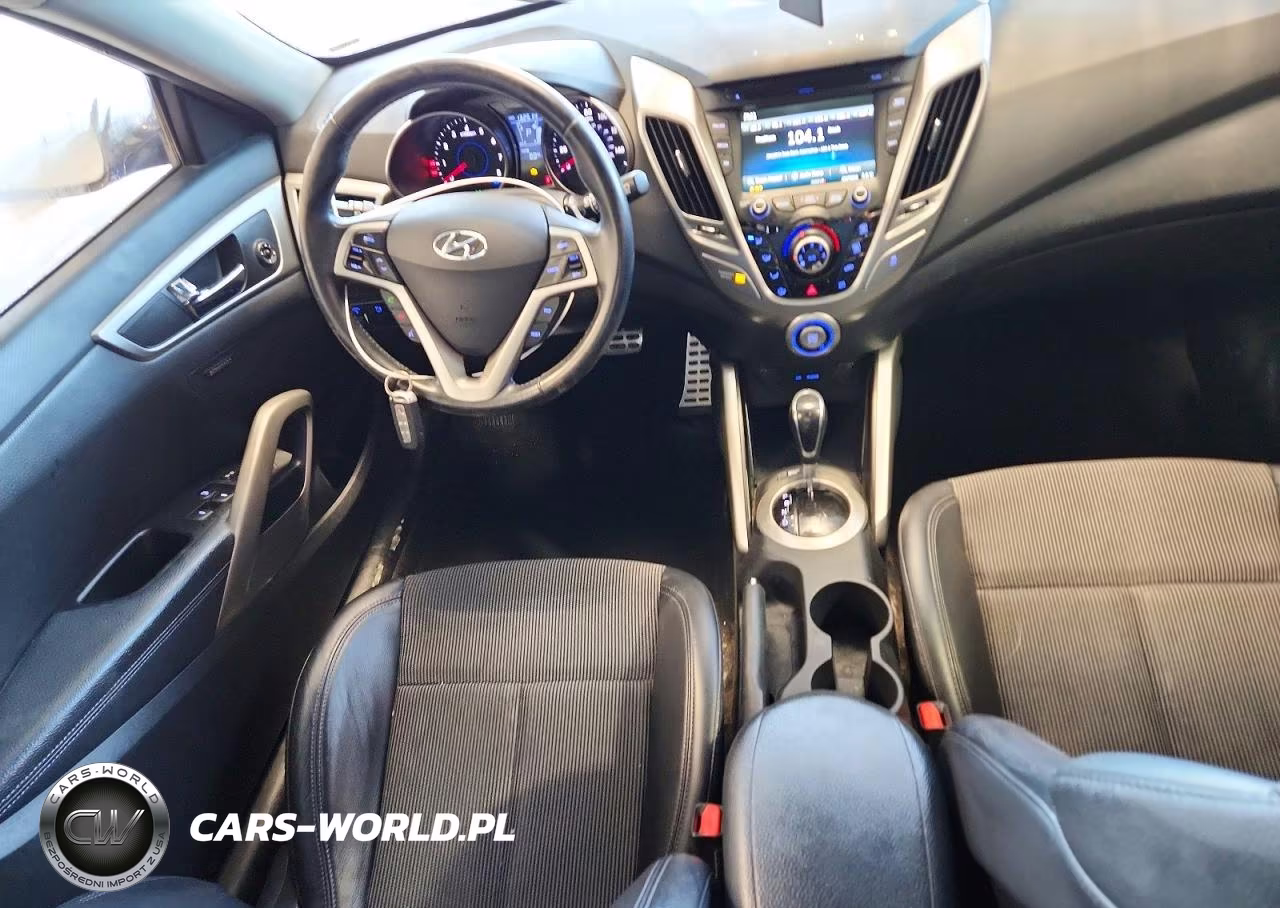 2013 Hyundai Veloster Base VIN:KMHTC6AD8DU170707 - 8