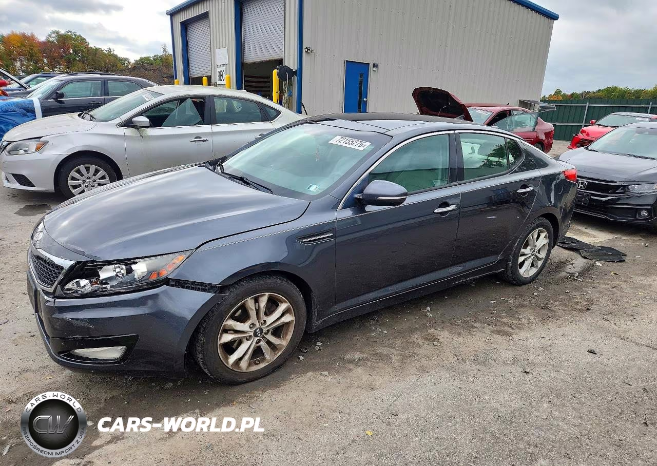 2011 Kia Optima Ex VIN:KNAGN4A70B5117406 - 1