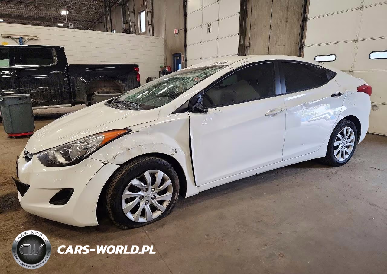 2013 Hyundai Elantra Gls VIN:5NPDH4AE2DH163656 - 1