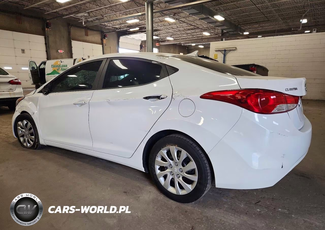 2013 Hyundai Elantra Gls VIN:5NPDH4AE2DH163656 - 2