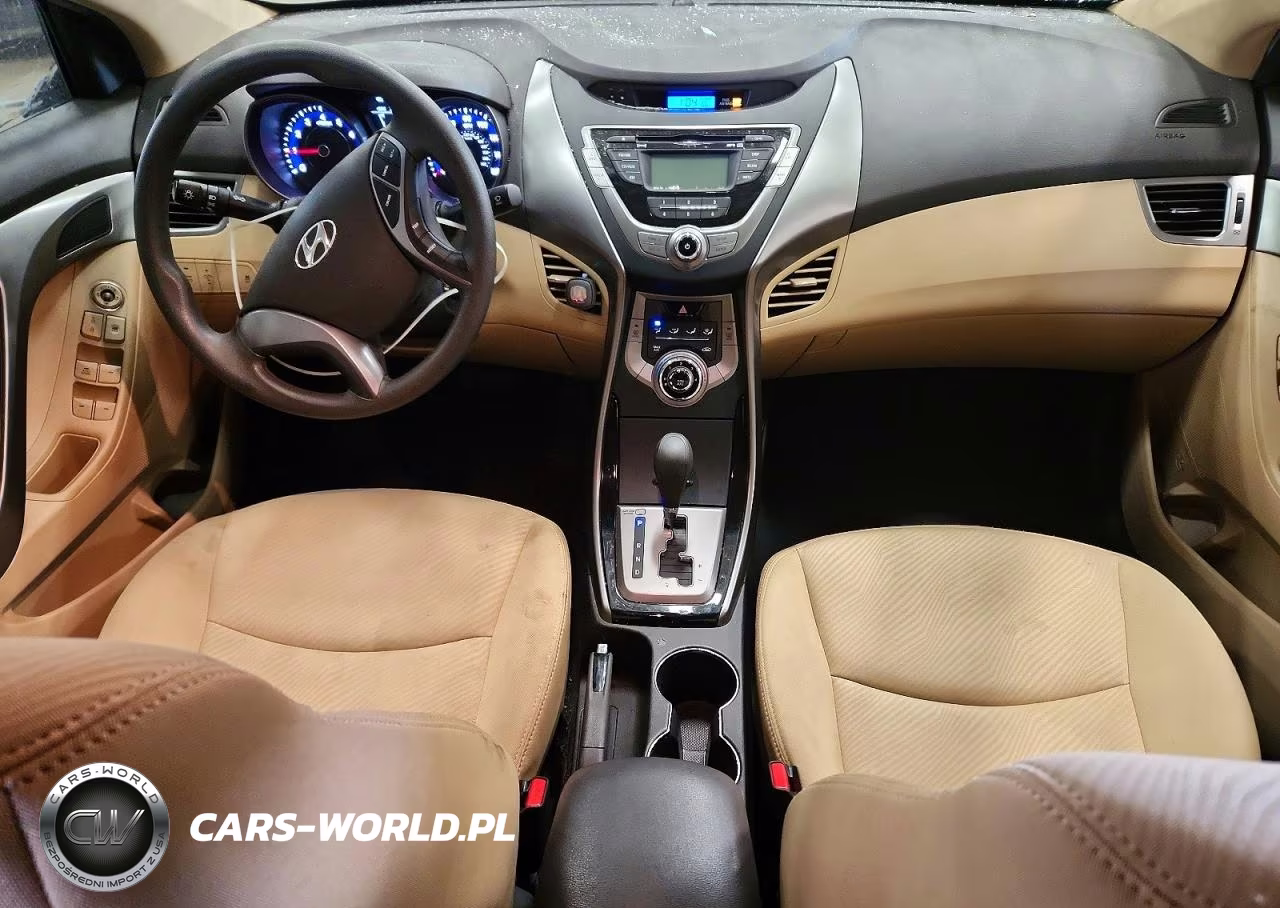 2013 Hyundai Elantra Gls VIN:5NPDH4AE2DH163656 - 8