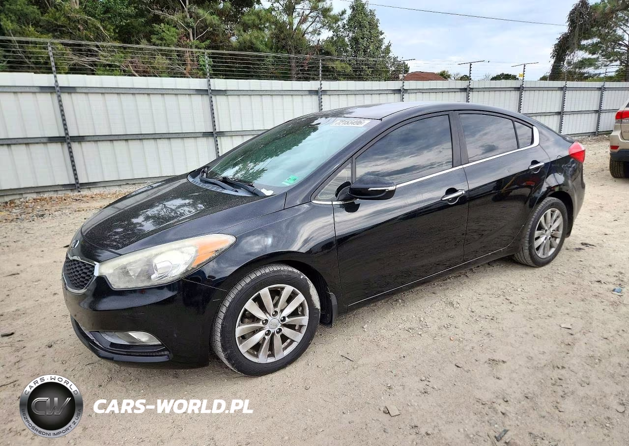 2014 Kia Forte Ex VIN:KNAFX4A86E5200955 - 1
