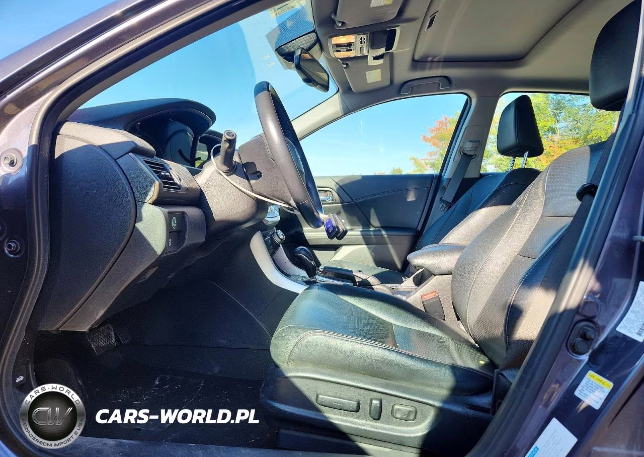 2014 Honda Accord Touring Hybrid VIN:1HGCR6F7XEA009107 - 7
