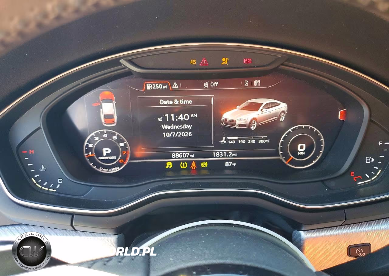 2018 Audi A5 Premium Plus S-Line VIN:WAUENCF52JA120905 - 9