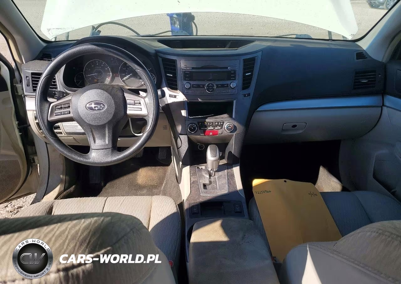 2012 Subaru Outback 2.5I VIN:4S4BRCAC9C3280685 - 8