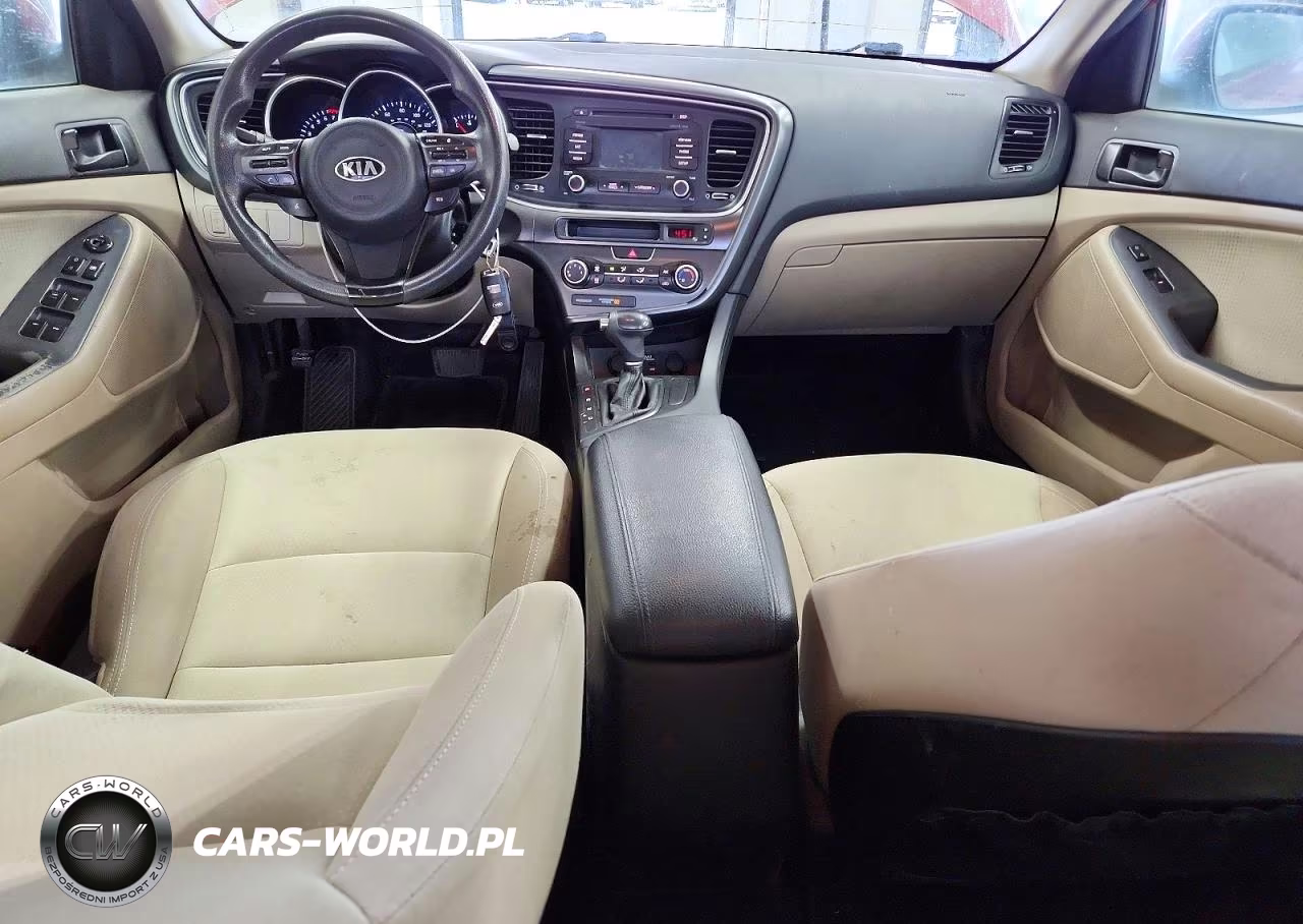 2014 Kia Optima Lx VIN:5XXGM4A73EG337421 - 8