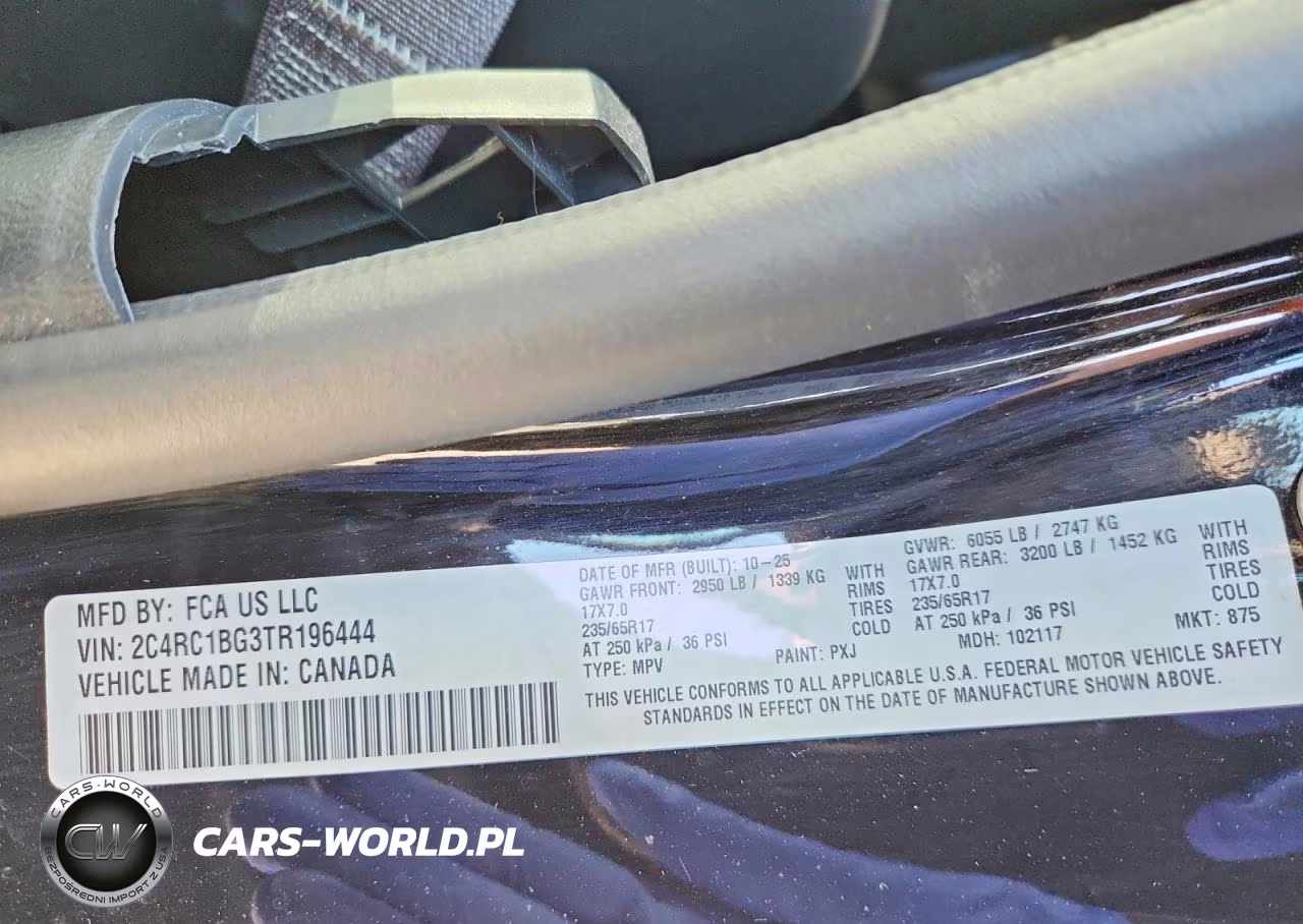 2026 Chrysler Pacifica Select VIN:2C4RC1BG3TR196444 - 13