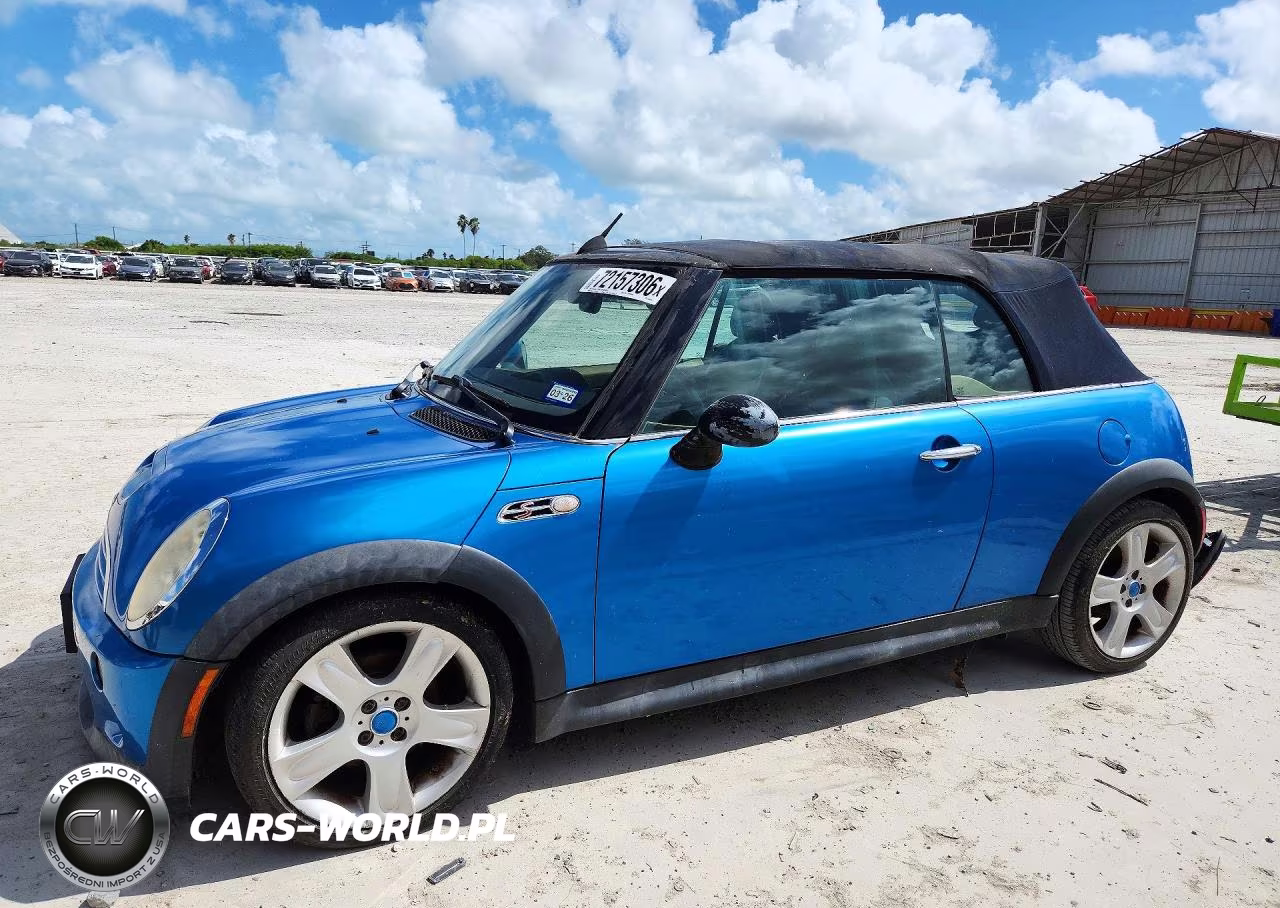 2008 Mini Cooper S VIN:WMWRH33508TL96074 - 1