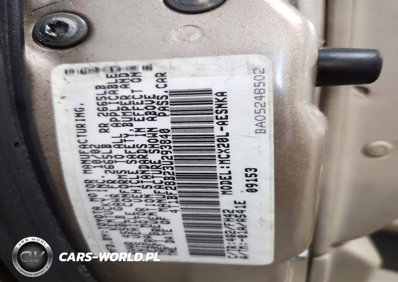 2003 Toyota Avalon Xl VIN:4T1BF28B23U293840 - 12