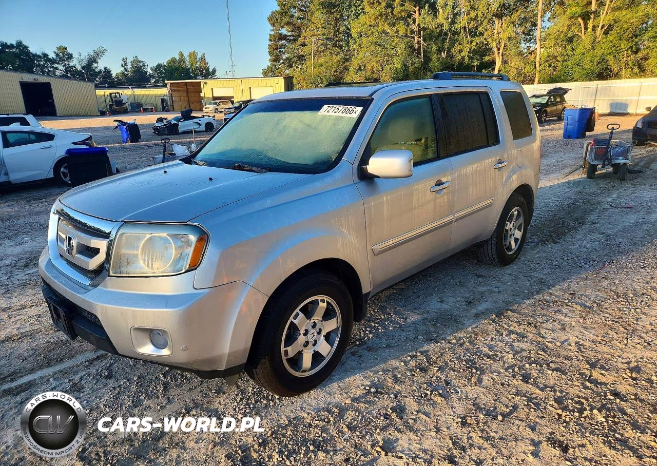 2011 Honda Pilot Touring VIN:5FNYF4H94BB018680 - 1
