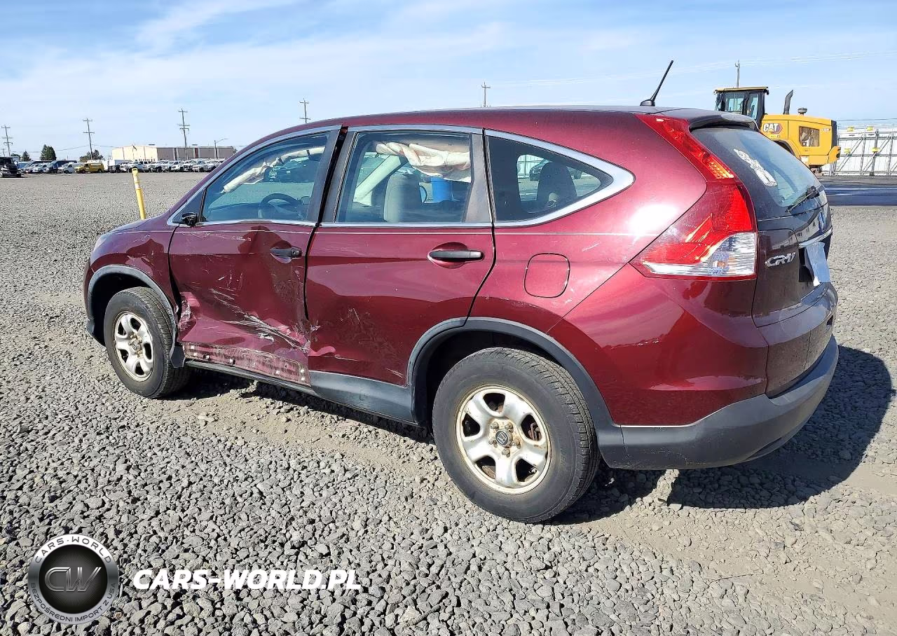 2013 Honda Cr-V Lx VIN:5J6RM4H39DL074646 - 2