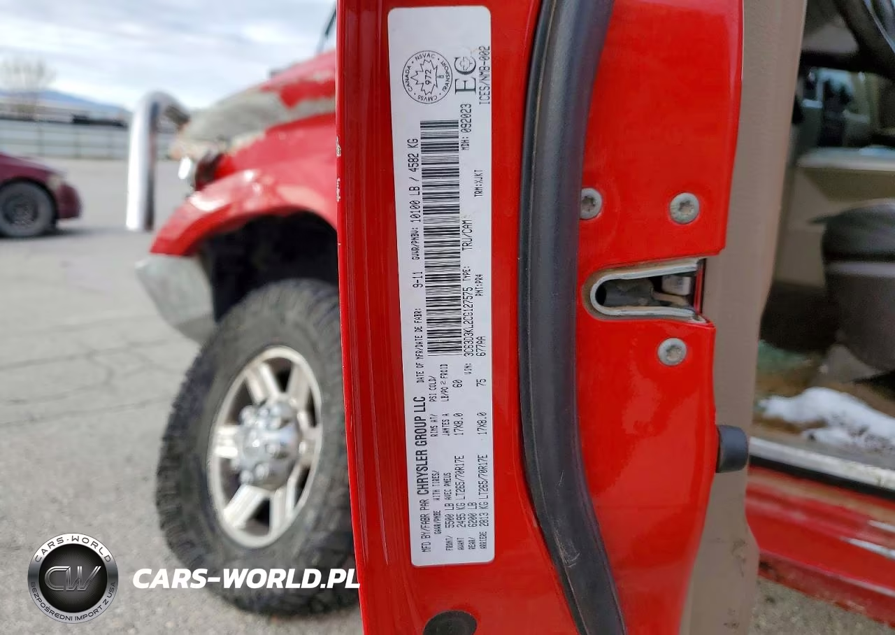 2012 Dodge Ram 3500 Longhorn VIN:3C63D3KL2CG127575 - 13
