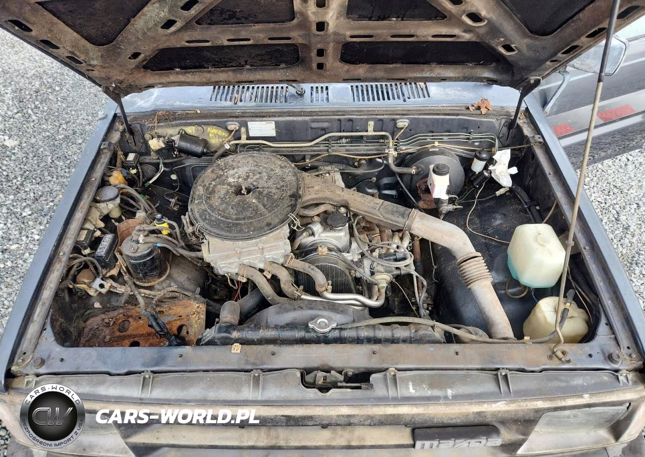 1989 Mazda B2200 Short Bed VIN:JM2UF1132K0735186 - 11