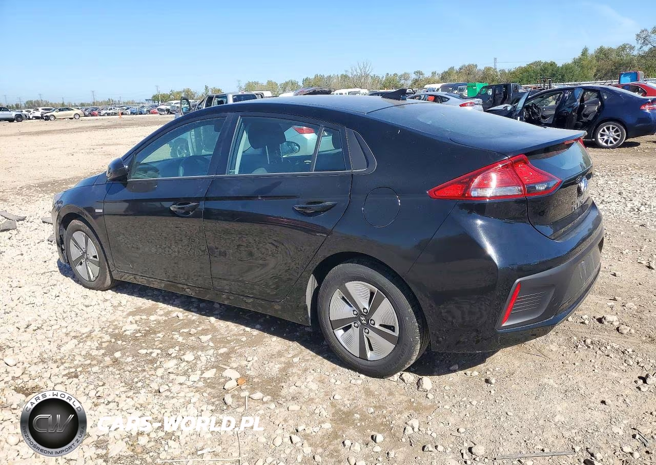 2017 Hyundai Ioniq Blue VIN:KMHC65LC9HU056968 - 2