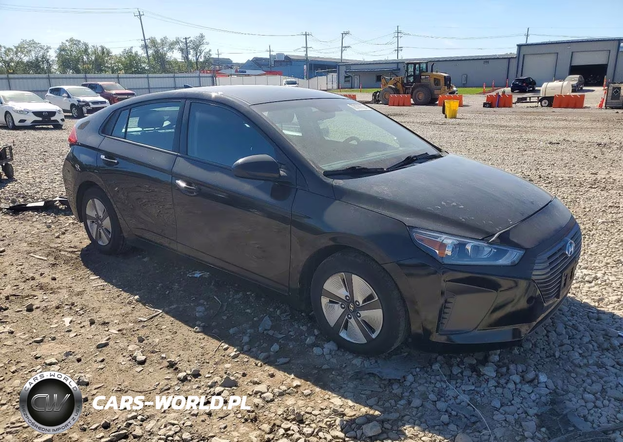 2017 Hyundai Ioniq Blue VIN:KMHC65LC9HU056968 - 4