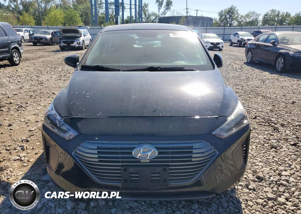 2017 Hyundai Ioniq Blue VIN:KMHC65LC9HU056968 - 5