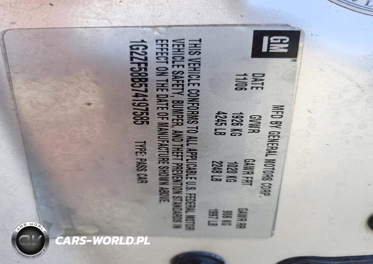 2007 Pontiac G6 Value Leader VIN:1G2ZF58B574197585 - 13