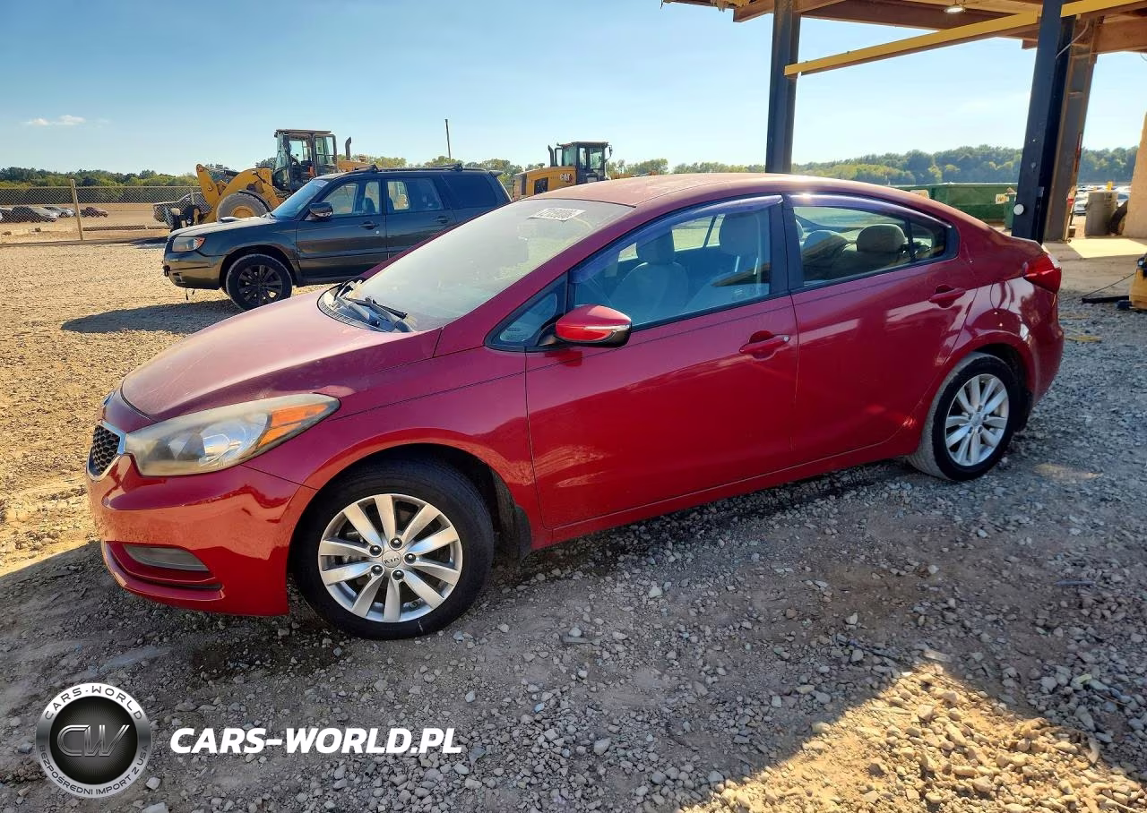 2014 Kia Forte Lx VIN:KNAFX4A61E5203700 - 1