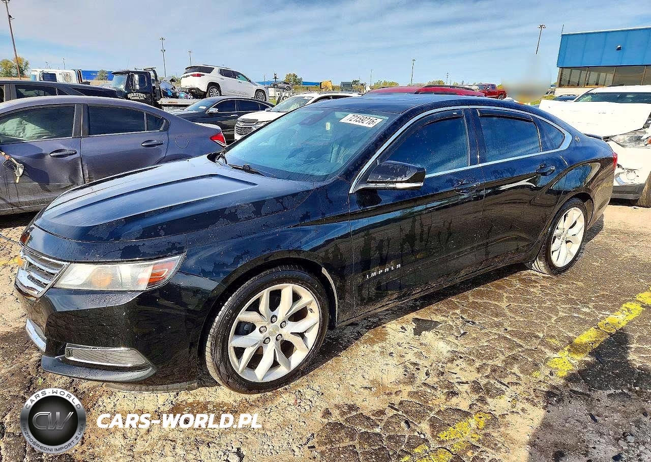 2014 Chevrolet Impala Lt VIN:2G1125S39E9227597 - 1