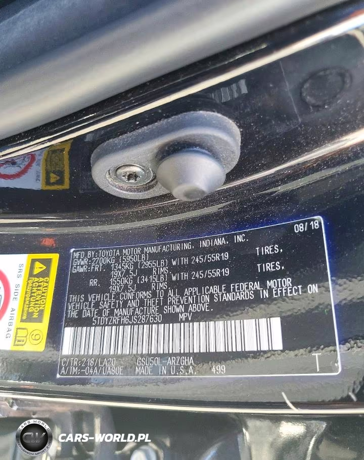 2018 Toyota Highlander Limited VIN:5TDYZRFH6JS287630 - 13