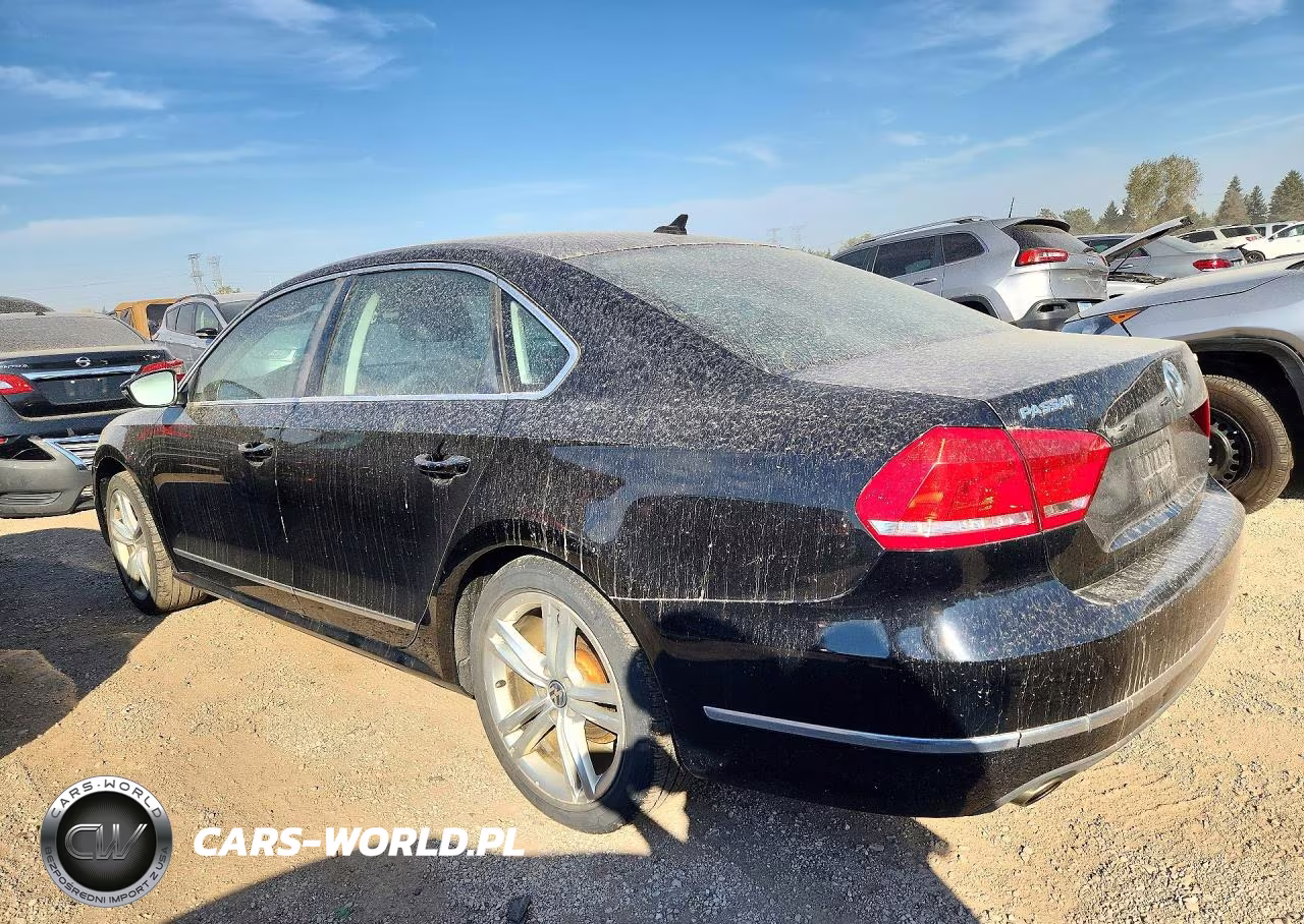 2012 Volkswagen Passat Sel VIN:1VWCN7A3XCC055149 - 2