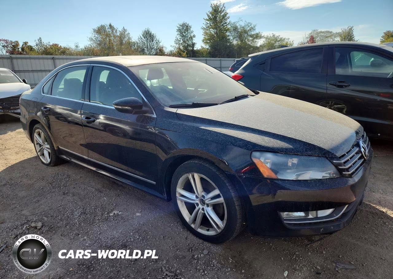 2012 Volkswagen Passat Sel VIN:1VWCN7A3XCC055149 - 4