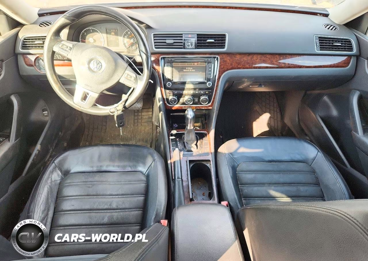 2012 Volkswagen Passat Sel VIN:1VWCN7A3XCC055149 - 8
