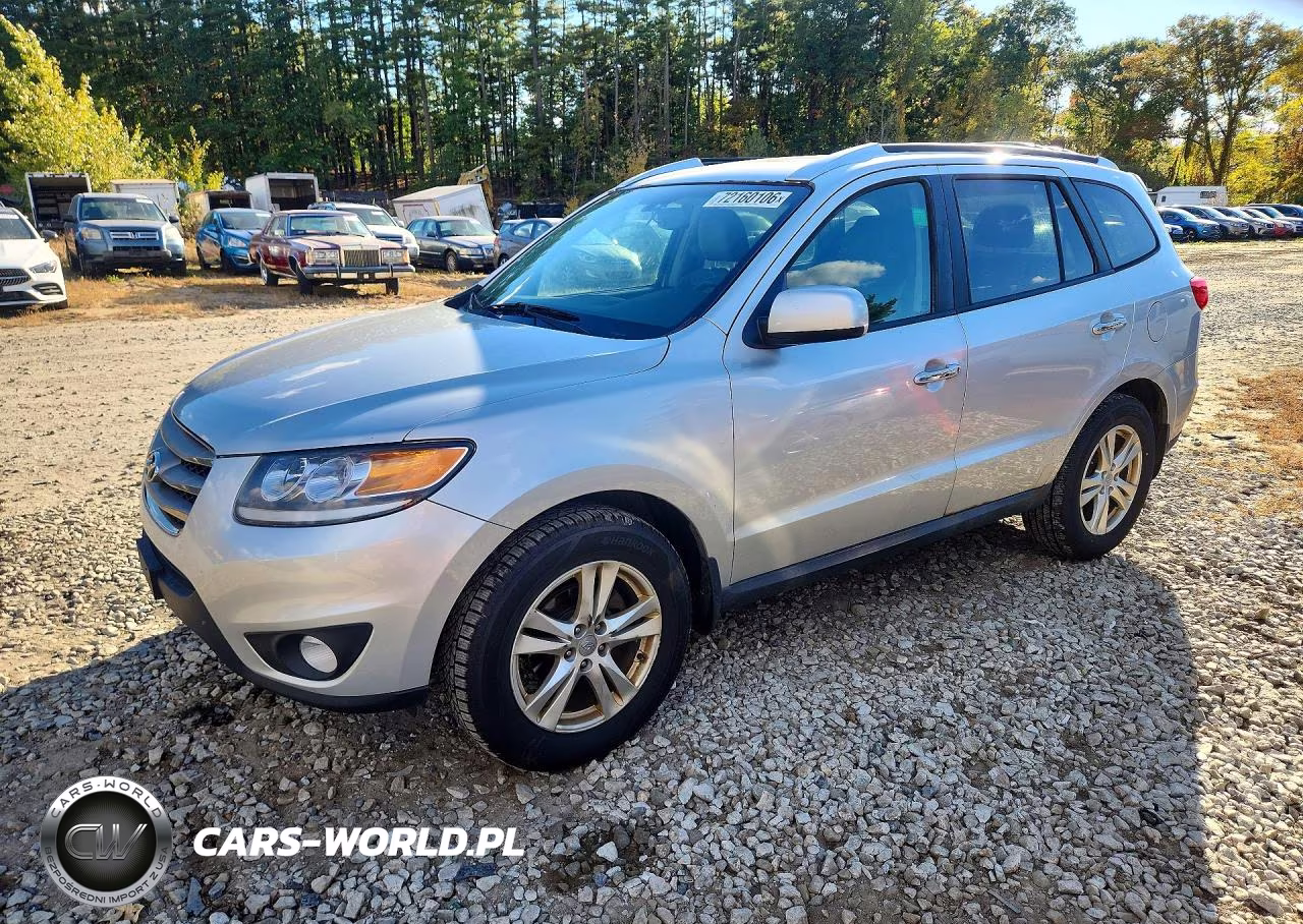 2012 Hyundai Santa Fe Limited VIN:5XYZKDAG9CG159750 - 1