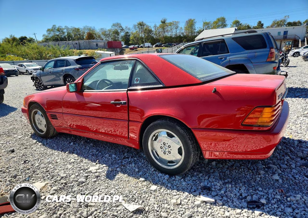 1991 Mercedes-Benz 500 Sl VIN:WDBFA66E4MF017494 - 2