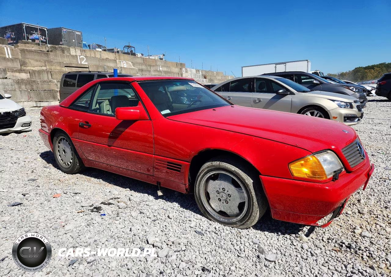 1991 Mercedes-Benz 500 Sl VIN:WDBFA66E4MF017494 - 4
