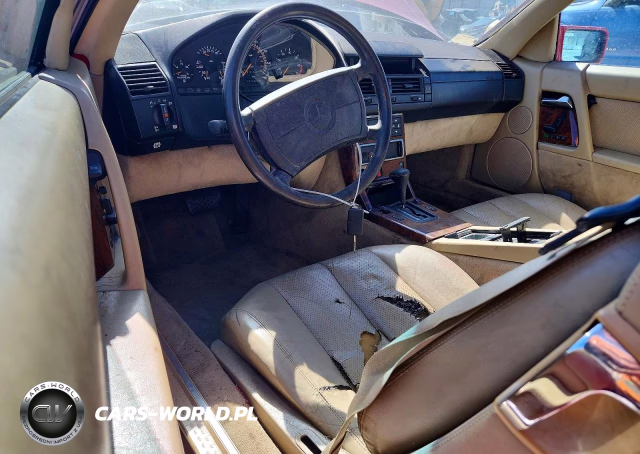 1991 Mercedes-Benz 500 Sl VIN:WDBFA66E4MF017494 - 8