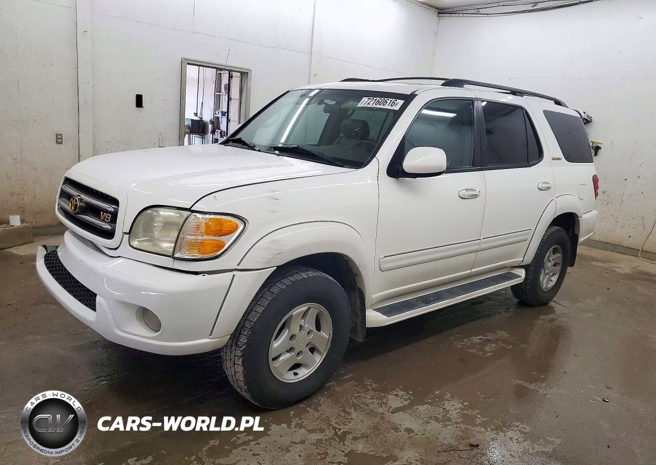 2002 Toyota Sequoia Limited VIN:5TDBT48A42S127726 - 1