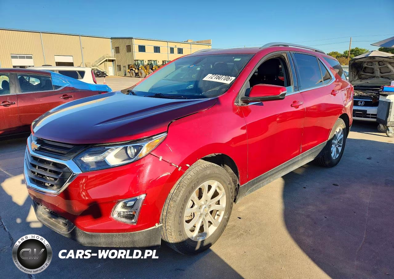 2018 Chevrolet Equinox Lt VIN:2GNAXJEV2J6104273 - 1
