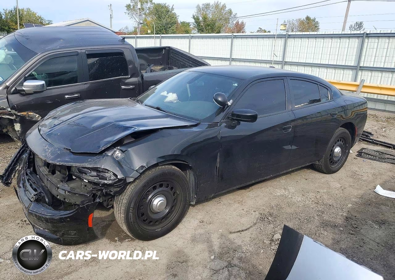 2019 Dodge Charger Police VIN:2C3CDXKT9KH686043 - 1