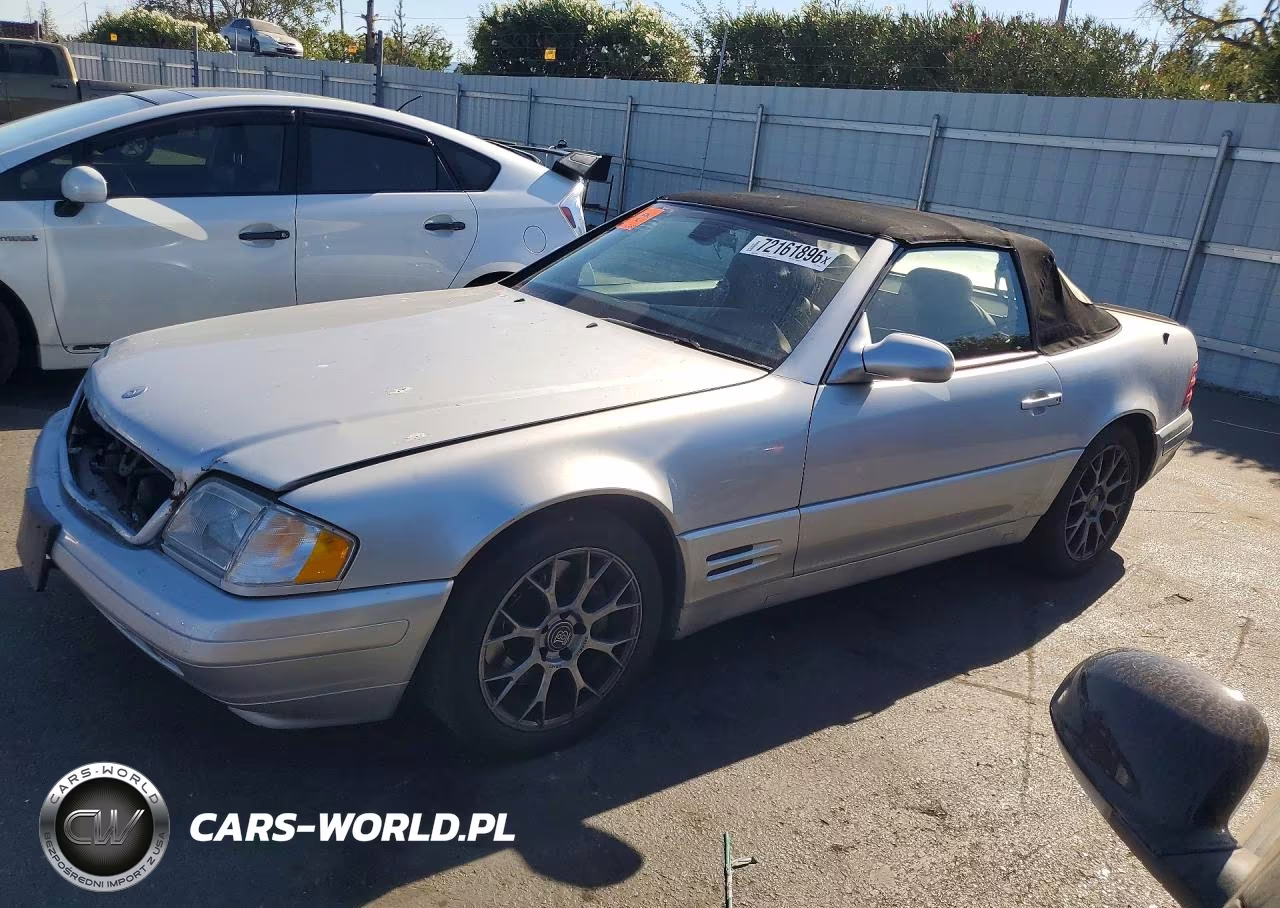 2002 Mercedes-Benz Sl 500 VIN:WDBFA68F42F202356 - 1