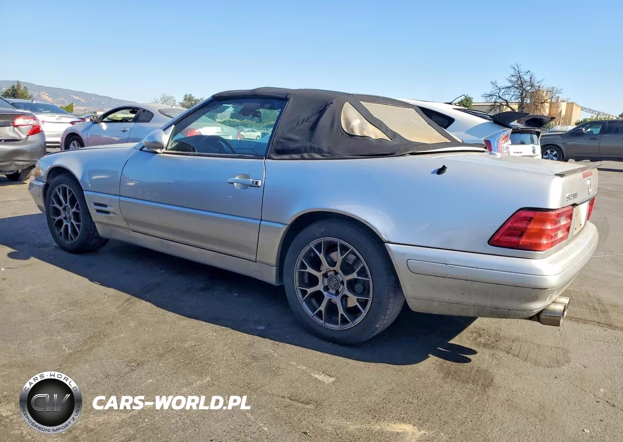 2002 Mercedes-Benz Sl 500 VIN:WDBFA68F42F202356 - 2
