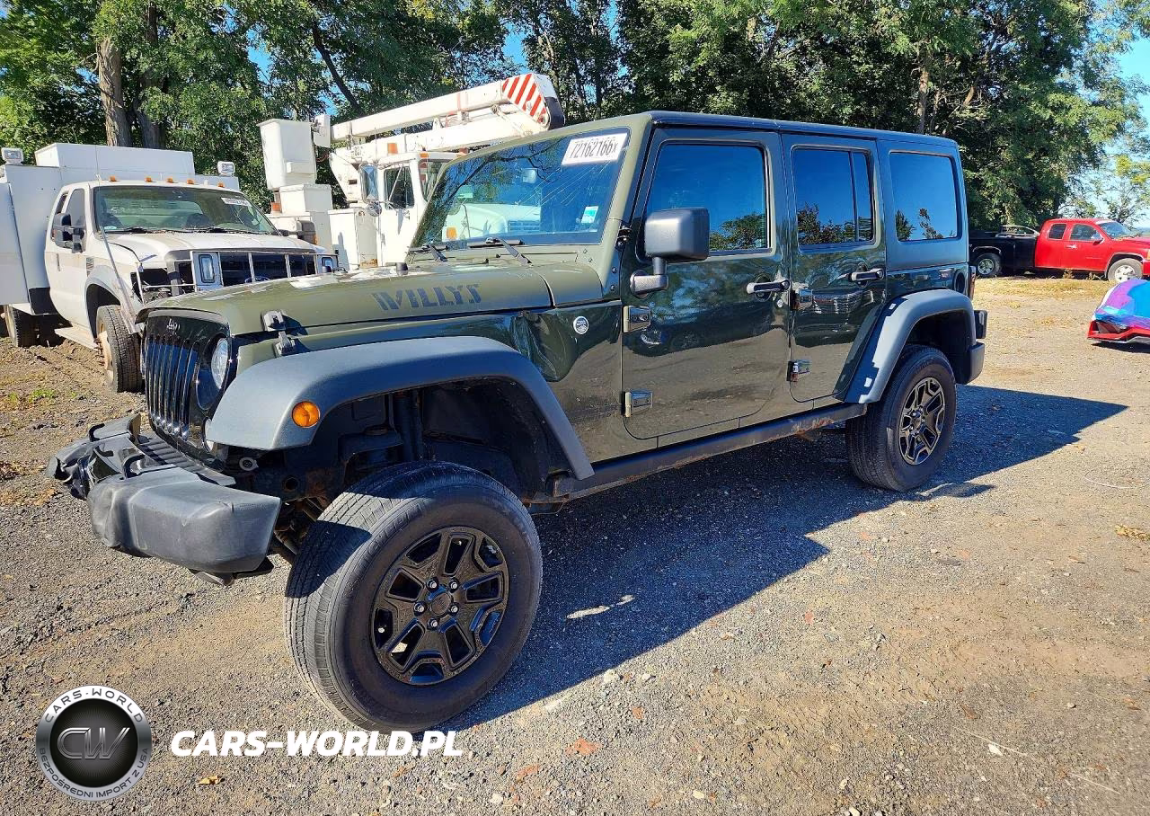 2016 Jeep Wrangler Unlimited Sport VIN:1C4BJWDG3GL107939 - 1