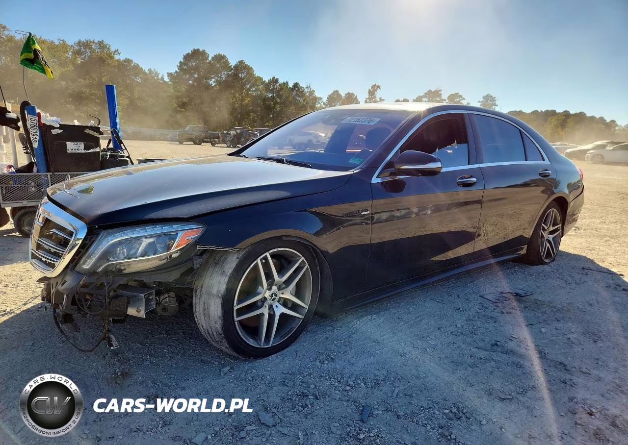2016 Mercedes-Benz S 550 4Matic VIN:WDDUG8FB9GA225435 - 1