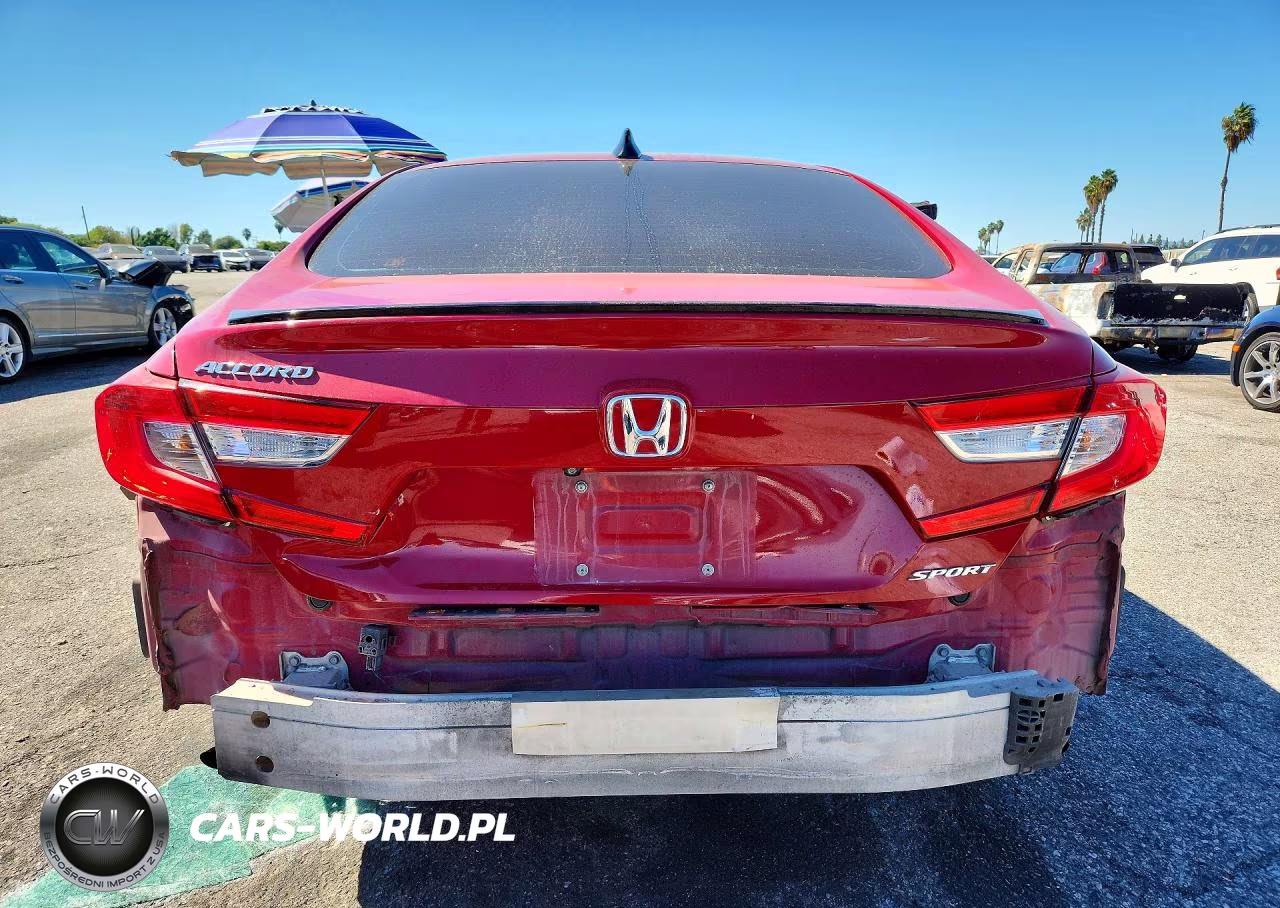 2021 Honda Accord Sport VIN:1HGCV1F33MA077985 - 6