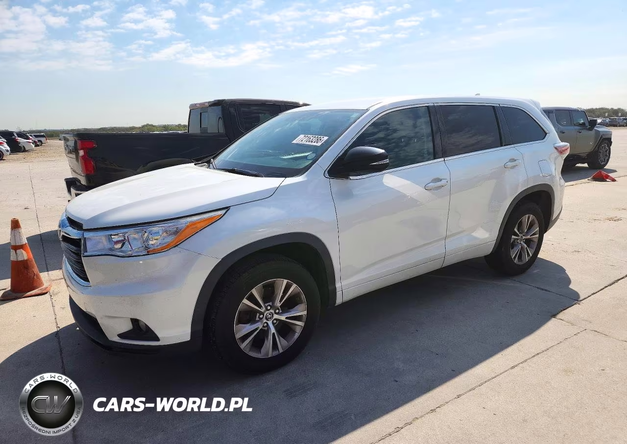 2016 Toyota Highlander Le Plus VIN:5TDZKRFH5GS179016 - 1