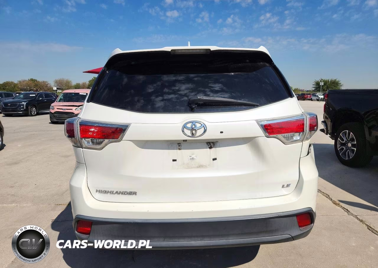 2016 Toyota Highlander Le Plus VIN:5TDZKRFH5GS179016 - 6