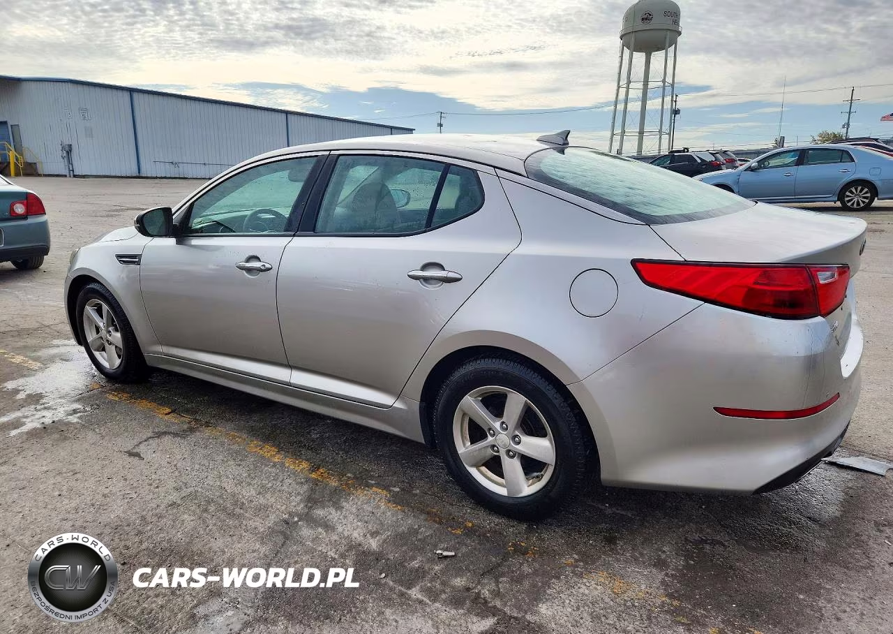 2014 Kia Optima Lx VIN:5XXGM4A76EG345223 - 2