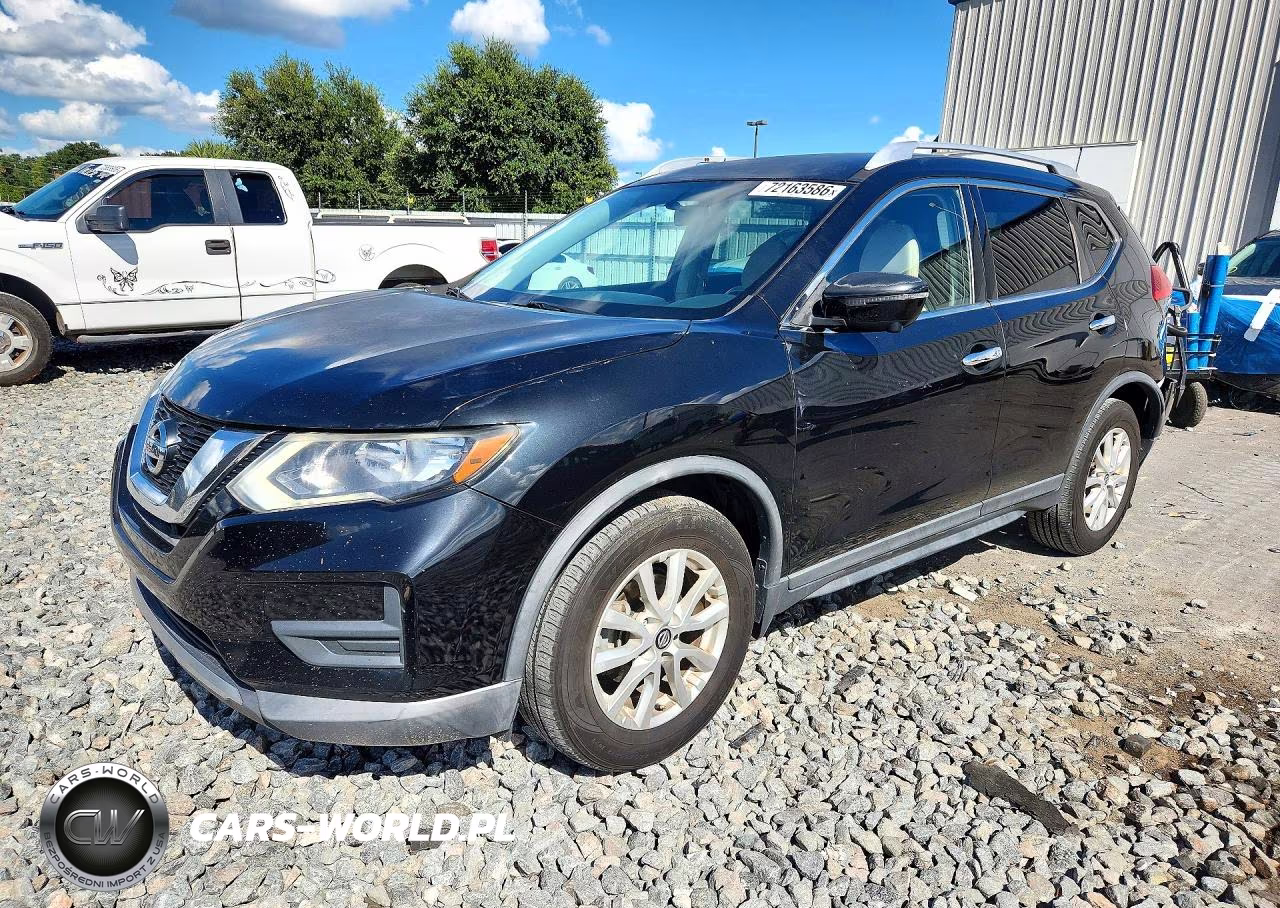 2017 Nissan Rogue Sv VIN:KNMAT2MTXHP508183 - 1