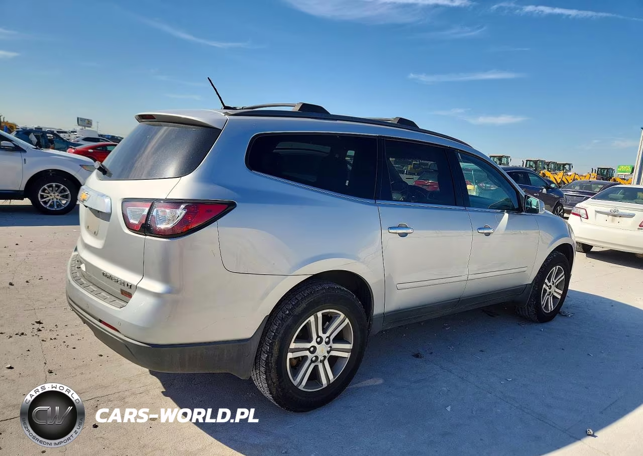 2015 Chevrolet Traverse Lt VIN:1GNKRHKD1FJ307216 - 3
