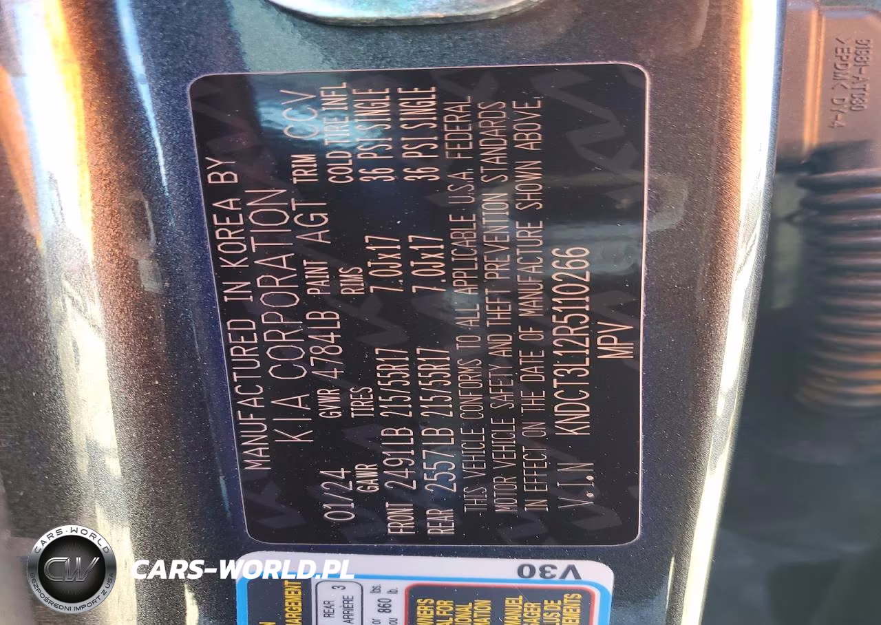 2024 Kia Niro Wave VIN:KNDCT3L12R5110266 - 12