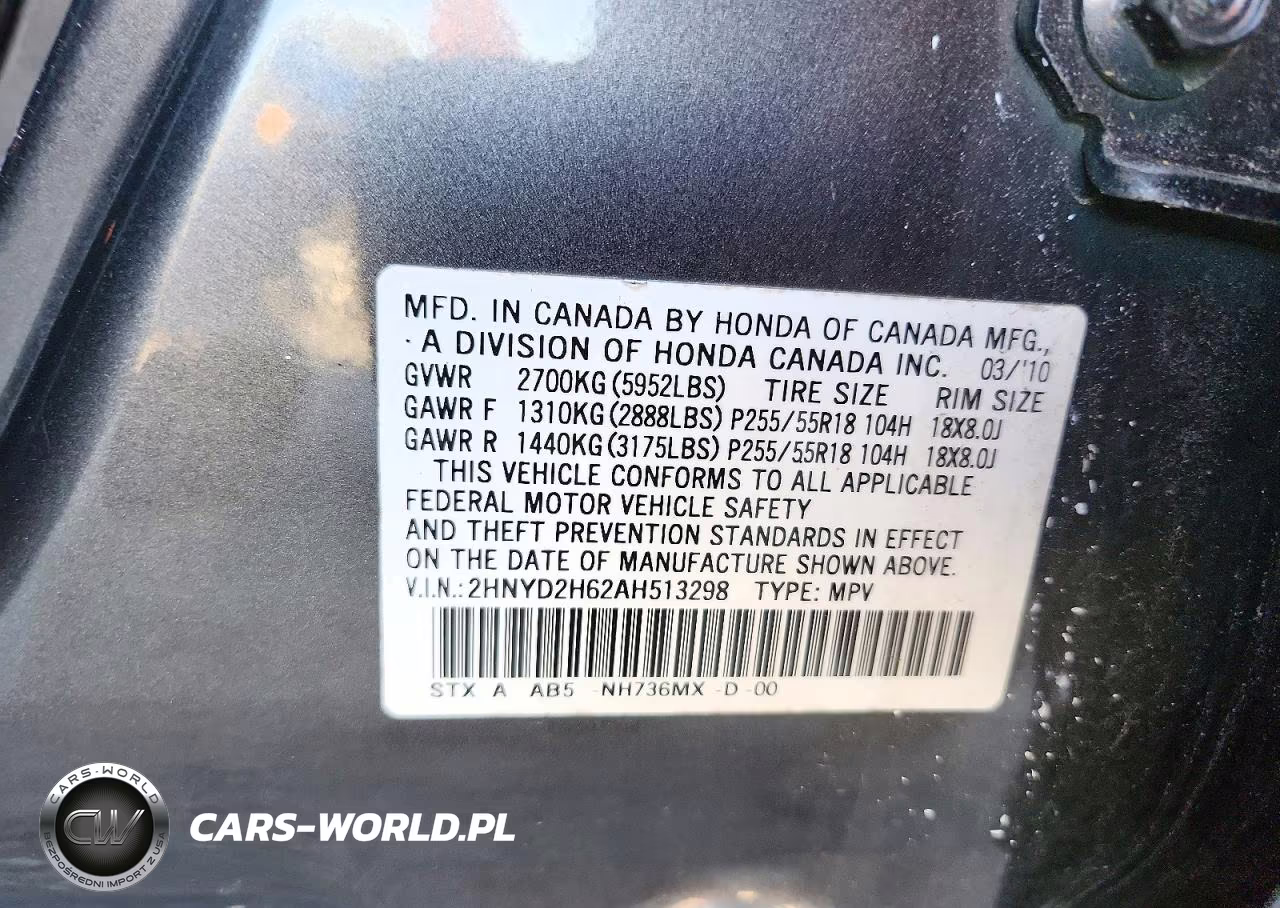 2010 Acura Mdx Technology VIN:2HNYD2H62AH513298 - 14